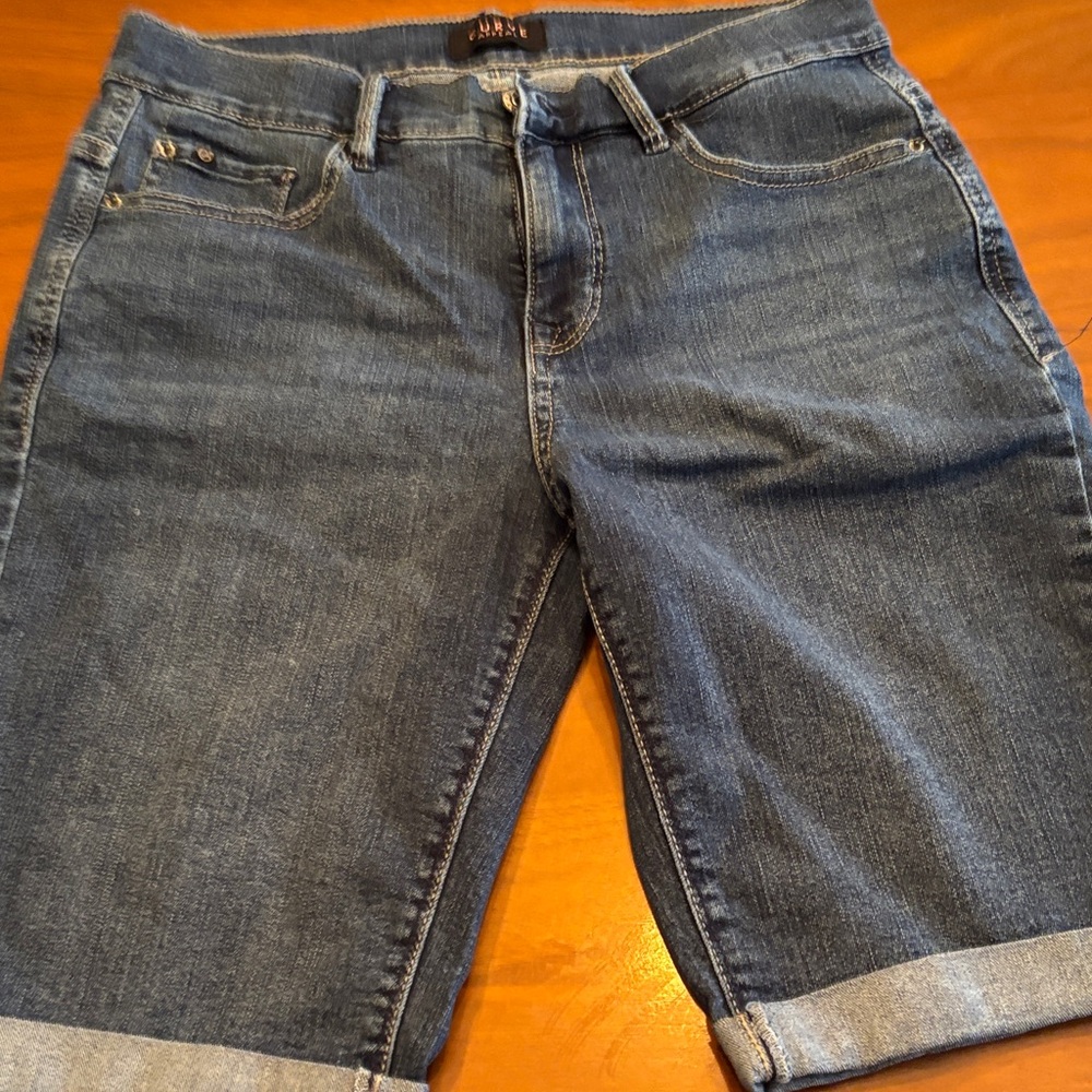 Curve Appeal Blue Denim Shorts size 4/27